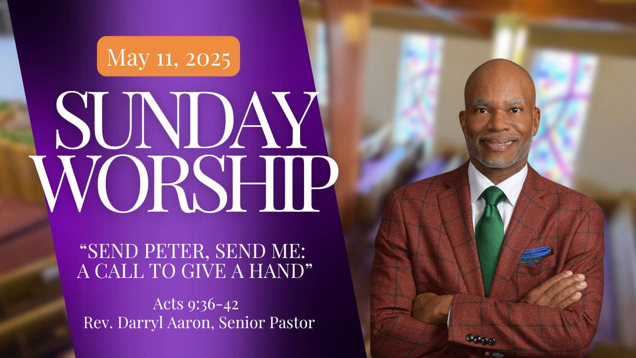 Rev Aaron and title of sermon